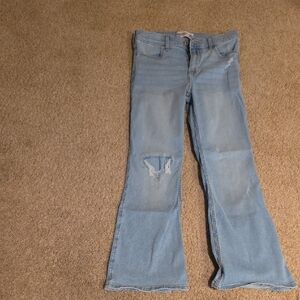 A&F Girl's Flare Jeans